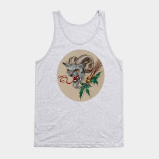 Krampus Kitty (with Holly) Tank Top